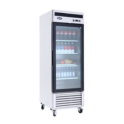 Atosa: MCF8705GR – Bottom Mount (1) One Glass Door Refrigerator
