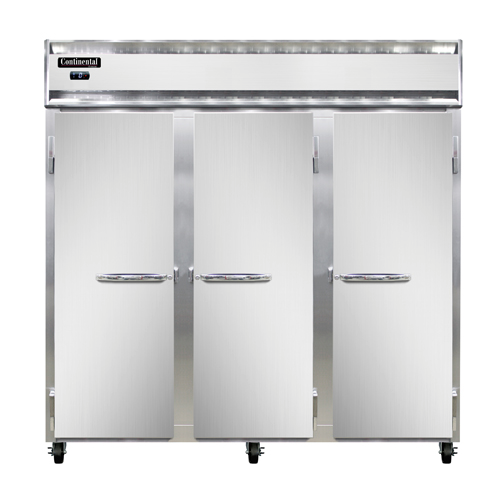 Continental : 3F – 3-Section Reach-In Freezer