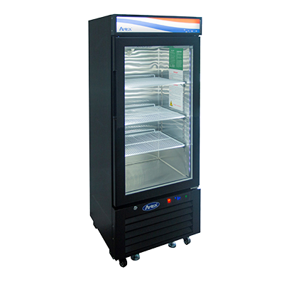 Atosa: MCF8726GR – Bottom Mount (1) One Glass Door Refrigerator 8.3 cuft