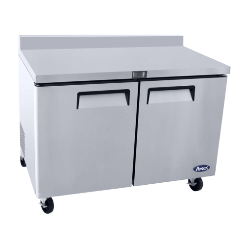Atosa: MGF8409GR – 48″ Worktop Refrigerator with Backspalsh