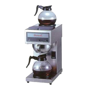 Boswell: DX/DC128 – Traditional Twin Warming Plate Coffee Maker