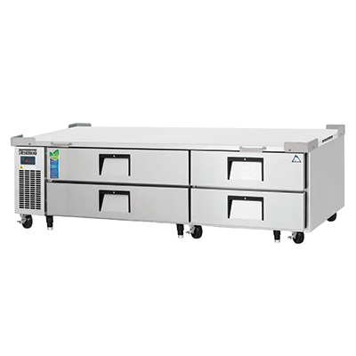 Everest: ECB82-84D4 – 84″ (4) Drawer Chef Base Refrigerator