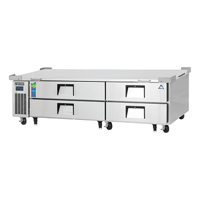 Everest: ECB82D4 – 82″ (4) Drawer Chef Base Refrigerator