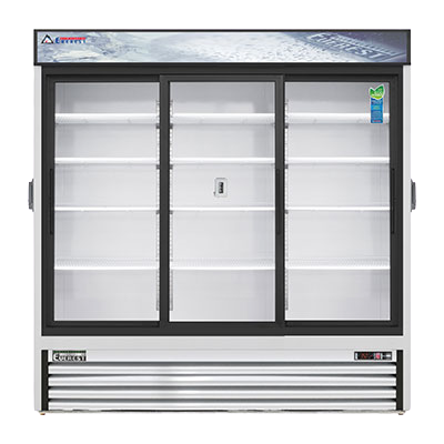 Everest: EMGR69C – Reach-In (3) Sliding Glass Door Chromatography Refrigerator
