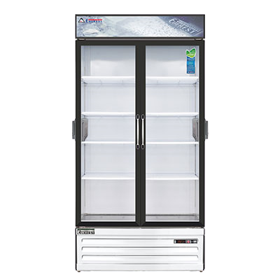 Everest: EMSGR33C – Reach-In (2) Swing Glass Door Chromatography Refrigerator