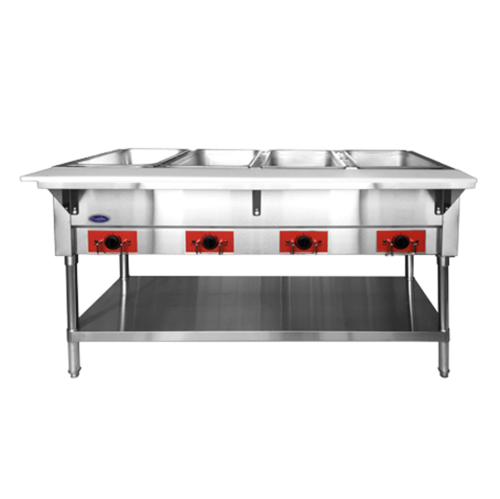 Atosa: CSTEA-4C – 4 Wells Electric Hot Food Steam Table 2000W/120V