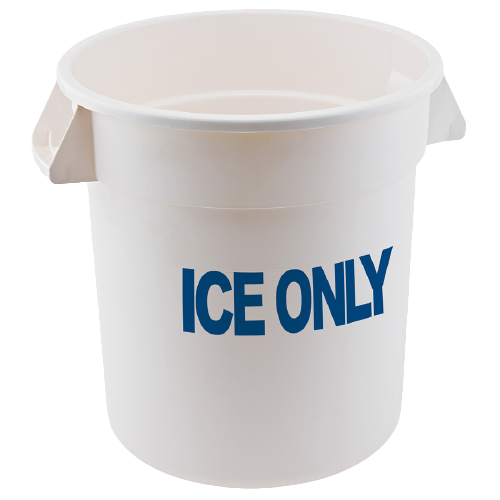 Winco: “Ice Only” Storage Containers