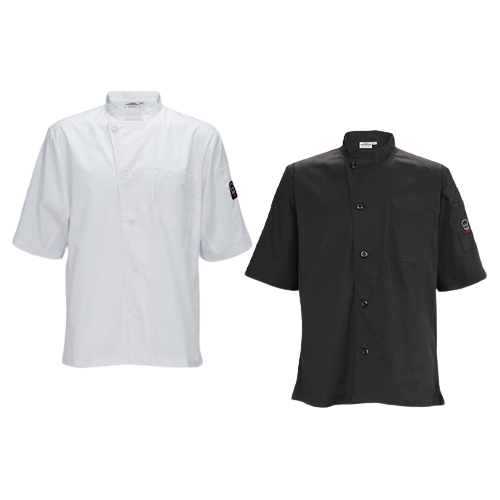 Winco: SIGNATURE CHEF Tapered Fit Ventilated Chef Shirts