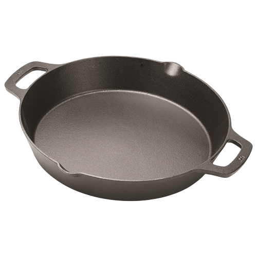 Winco: FireIron? Induction Cast Iron Skillets With Dual Handles