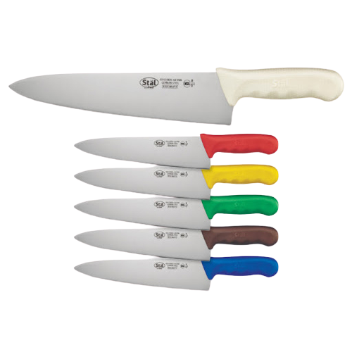 Winco: ST?L Stamped Color Handle 10″ Chef’s Knife