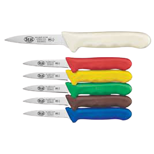 Winco: ST?L Stamped Color Handle Paring Knife