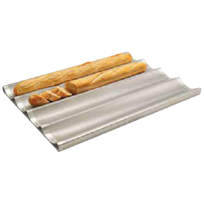 Winco: Glazed Aluminum Baguette Pans