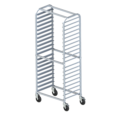 Winco: Aluminum 20-Tier Side-Load Sheet Pan Racks