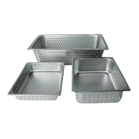 Winco: Stainless Steel Perforated Steam Table Pans