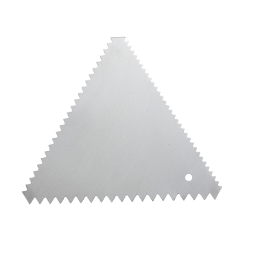 Winco: Stainless Steel Triangle Decorating Comb