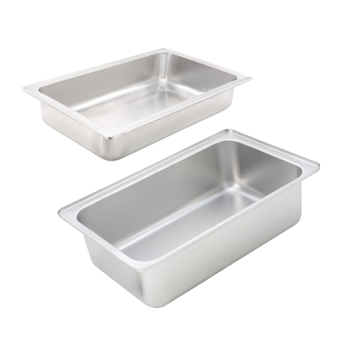 Winco: Stainless Steel Water & Spillage Pans