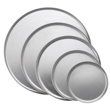 Winco: Coupe-Style Aluminum Pizza Pans