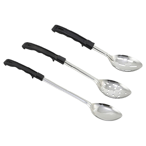 Winco: Prime? Stainless Steel Basting Spoons With Stop-Hook ABS Handle