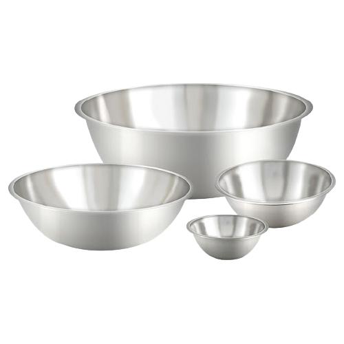 Winco: Stainless Steel Economy Mixing Bowls