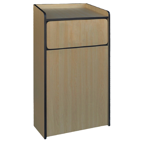 Winco: Wooden Waste Receptacle Cabinet