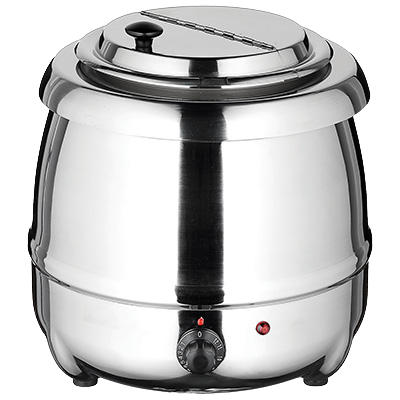 Winco: Electric Stainless Steel Kettle Soup Warmer