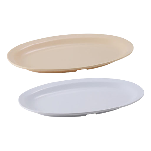Winco: Classic Melamine Oval Platters With Narrow Rim