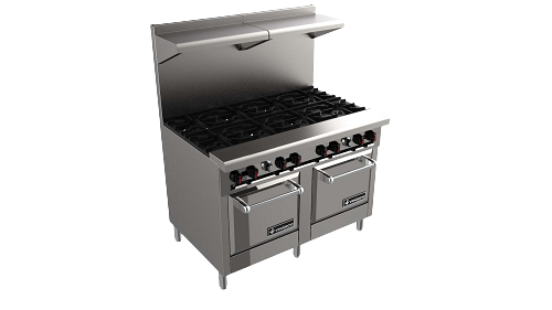 Venancio: 8 Burners Restaurant Range With (2) Standard Oven