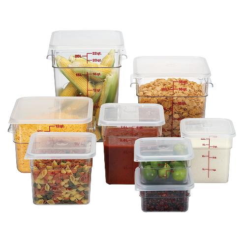 Cambro: CamSquare® Clear Food Containers