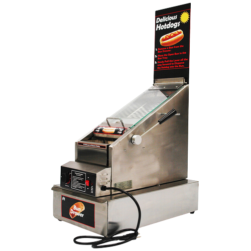 Winco: Benchmark Doghouse Hot Dog Cooker/Dispenser