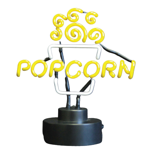 Winco: Benchmark Sculpted Neon “Popcorn” Sign