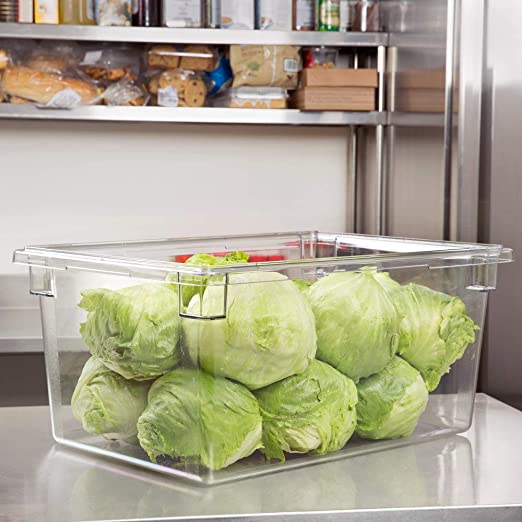 Cambro: Camwear® Polycarbonate Clear Food Storage Boxes